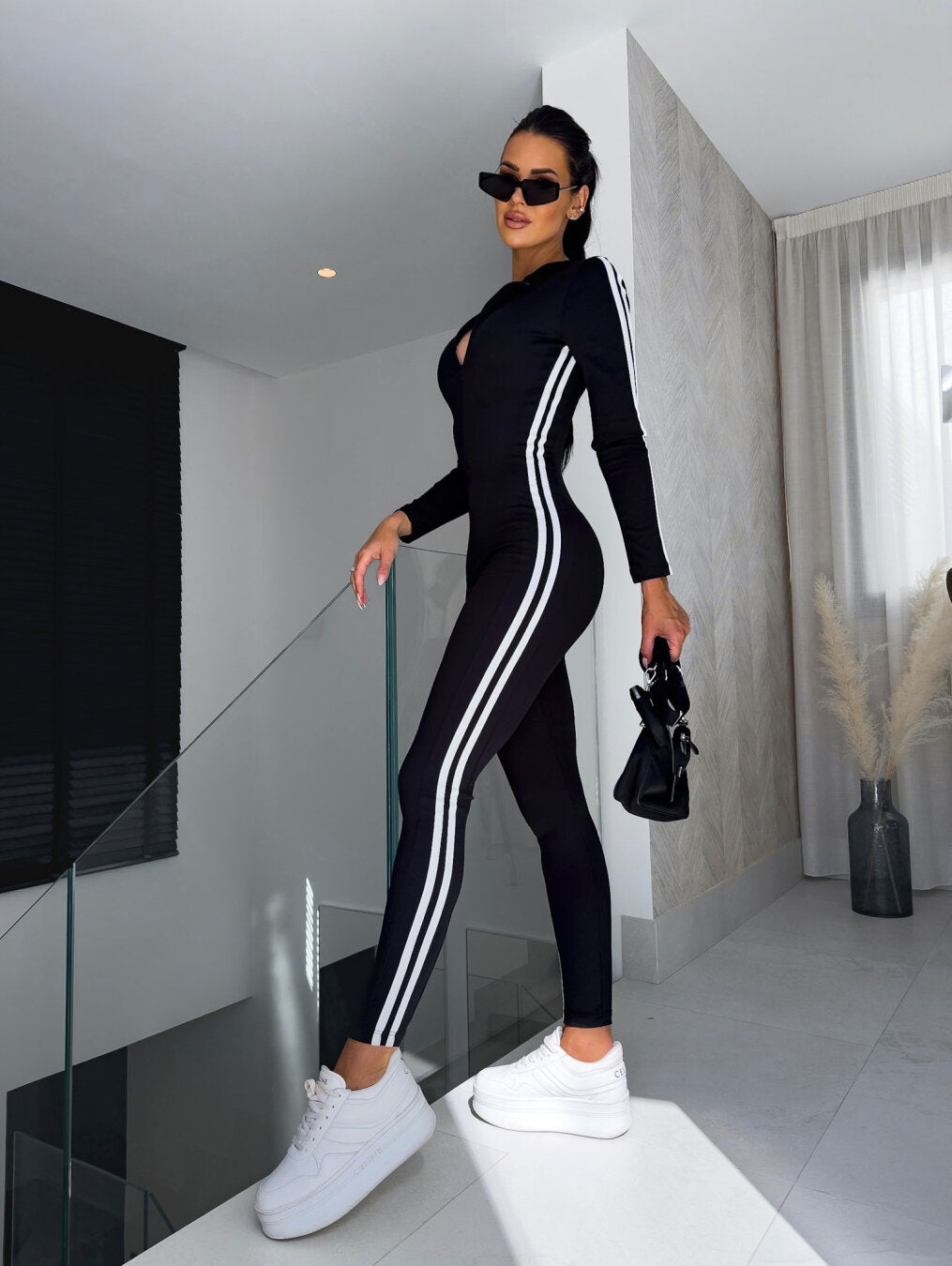 Leonetta - Tuta Donna Comoda e alla Moda Casual Chic