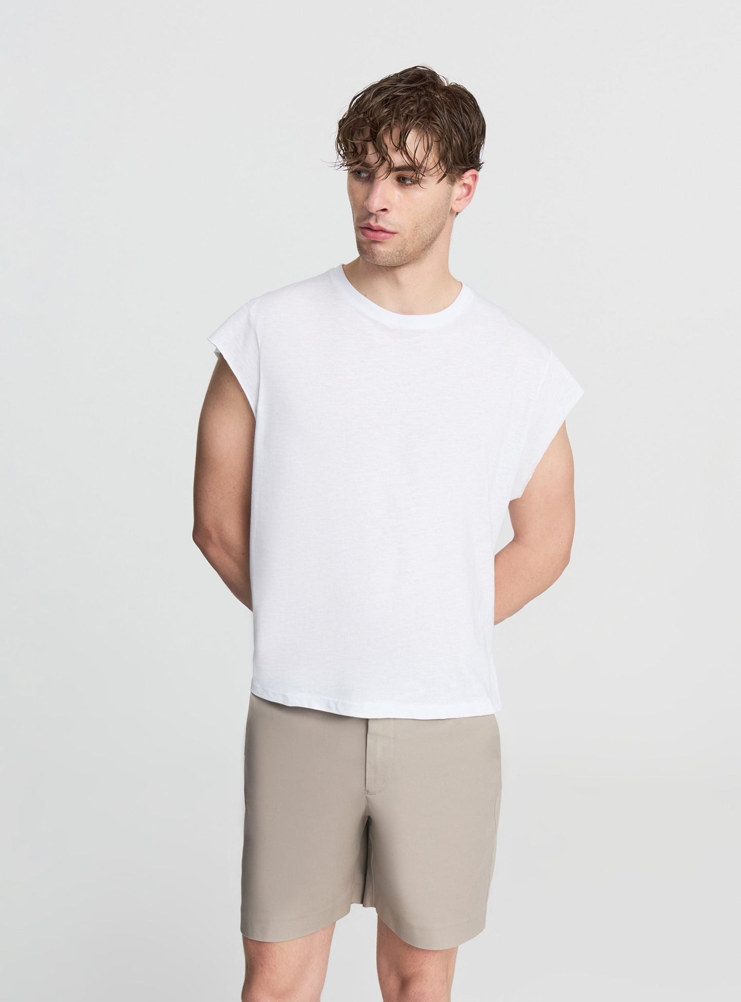 Daniele - Pantaloncini Chino Tasche Oblique Uomo