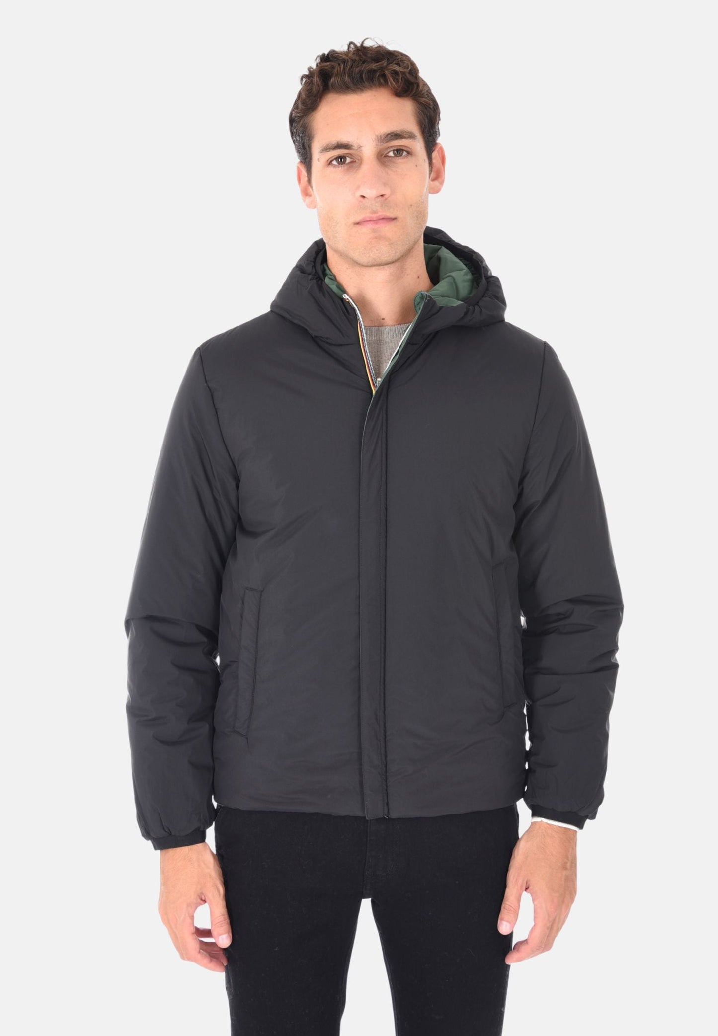 Tarcisius - Giubbotto Double Face Bicolor Uomo Moderno
