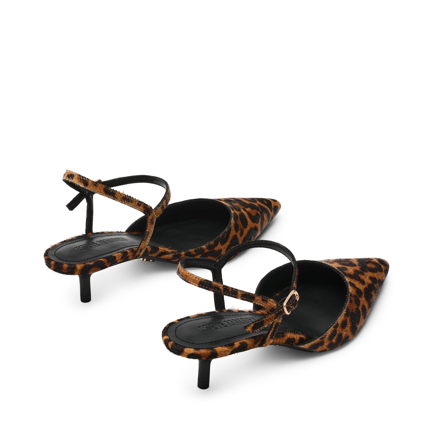 Rita - Slingback Leopard Eleganti Donna Tendenza