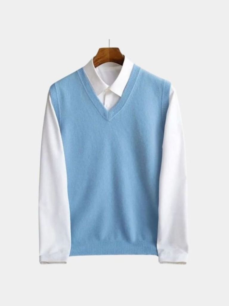 Tigrino - Gilet Elegante Essenziale Da Uomo