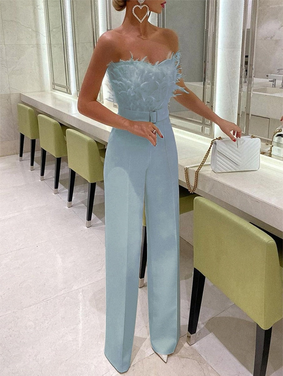 Carmelina – Tuta Donna Elegante con Top a Tubino