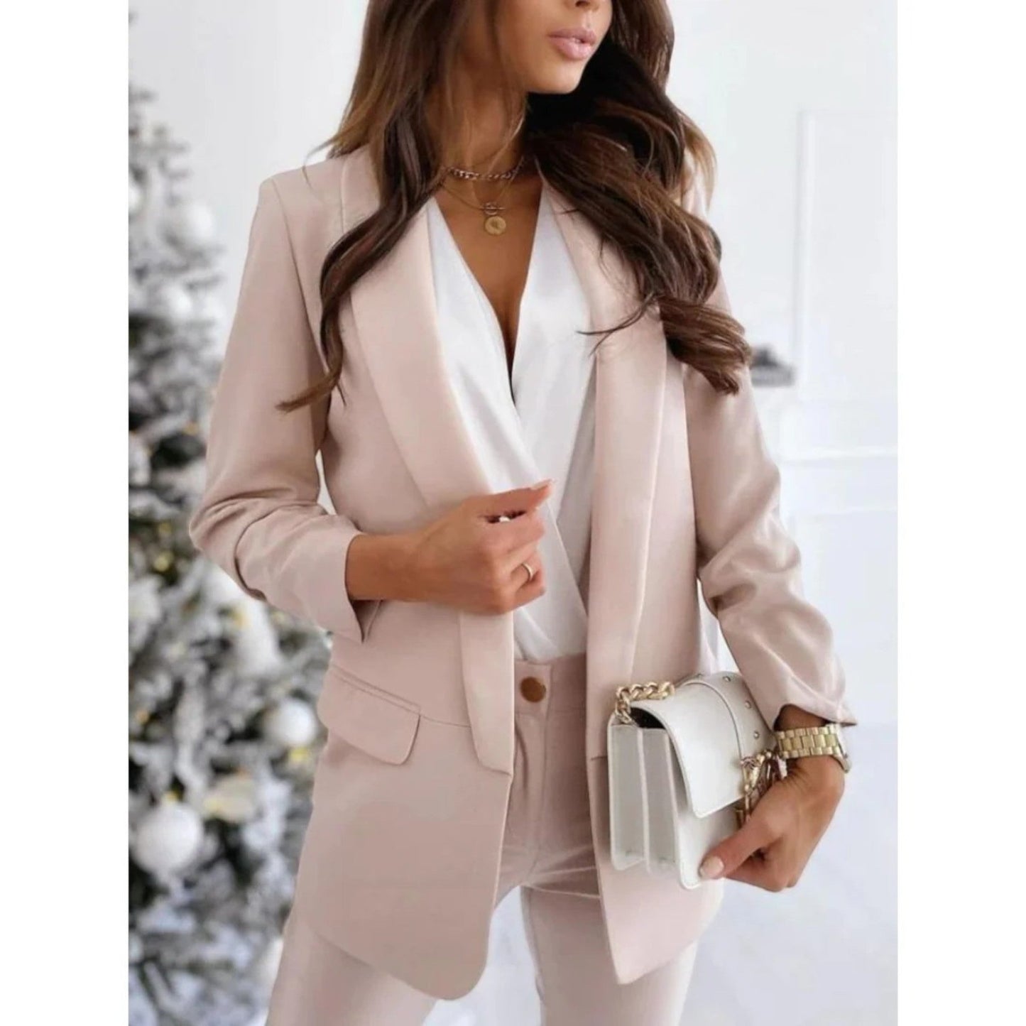 Urbana – Blazer Aperto Elegante Stile Chic Moderno