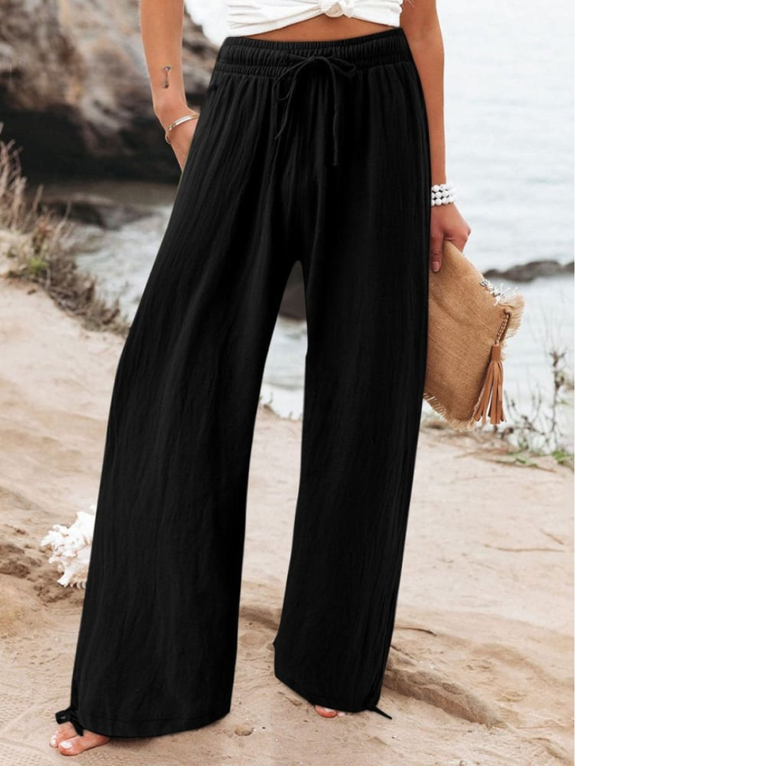 Fosca – Pantaloni Per Il Tempo Libero Dal Design Ampio E Fresco