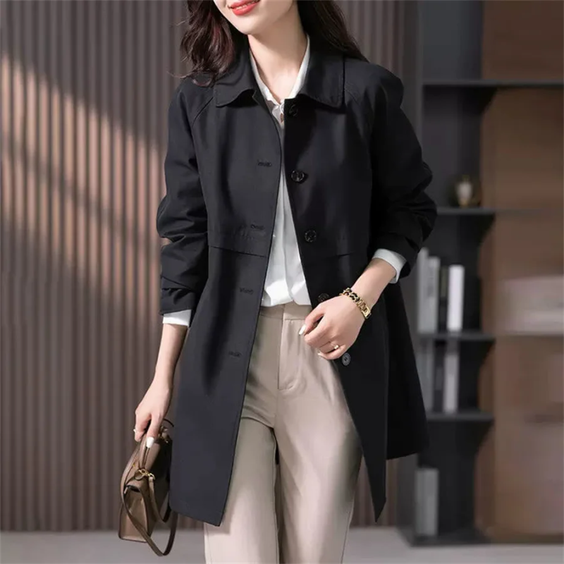 Vanessa - Trench Casual da Donna dallo Stile Raffinato e Versatile