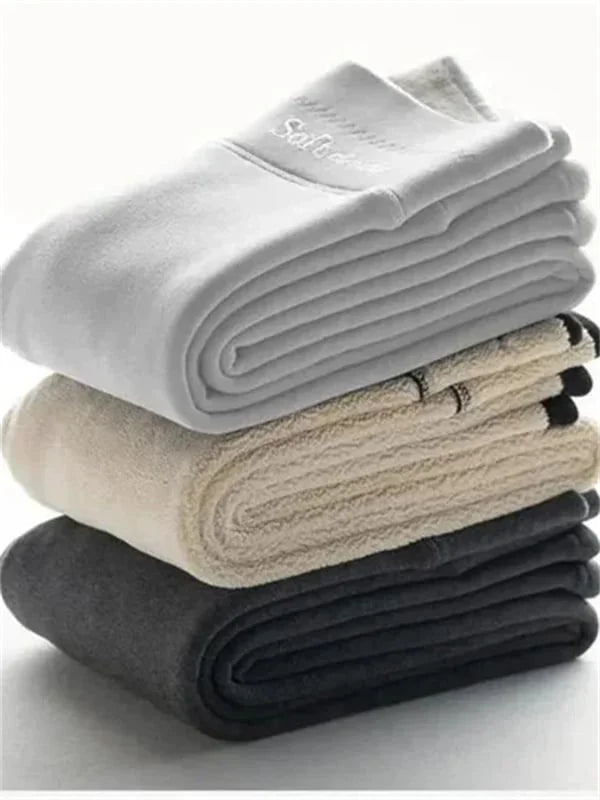 Erminia - Pantaloni invernali foderati in peluche