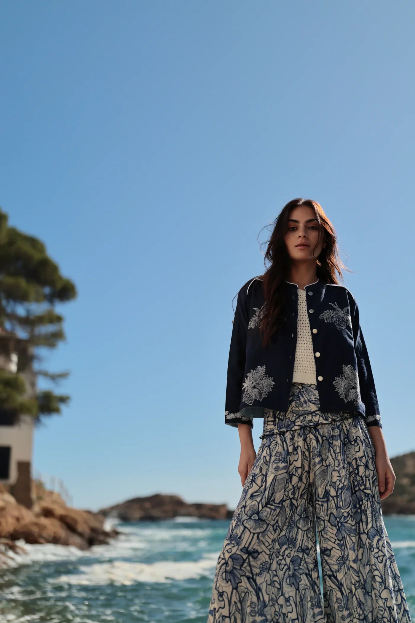 Helena - Giacca Elegante con Ricami Unici