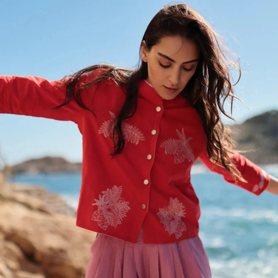 Helena - Giacca Elegante con Ricami Unici