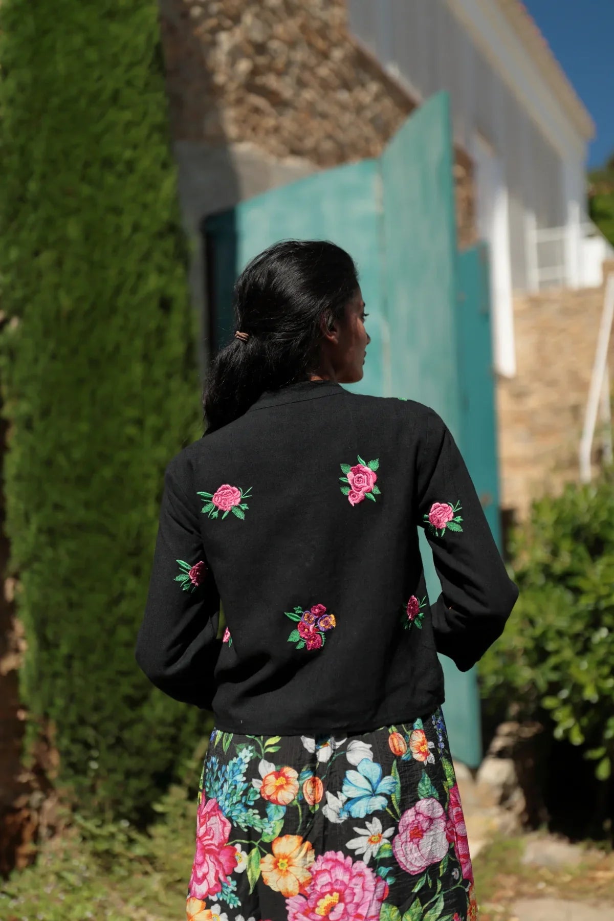 Holly - Giacca con Ricami Artigianali Eleganti