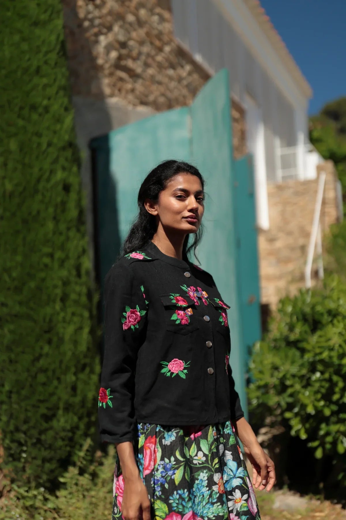 Holly - Giacca con Ricami Artigianali Eleganti