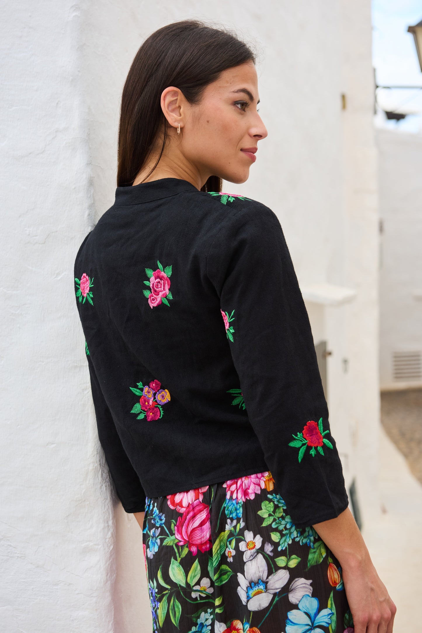 Holly - Giacca con Ricami Artigianali Eleganti
