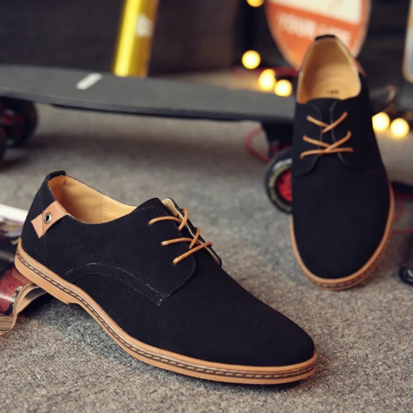Hans - Scarpe Derby Eleganti Uomo Stile Chic