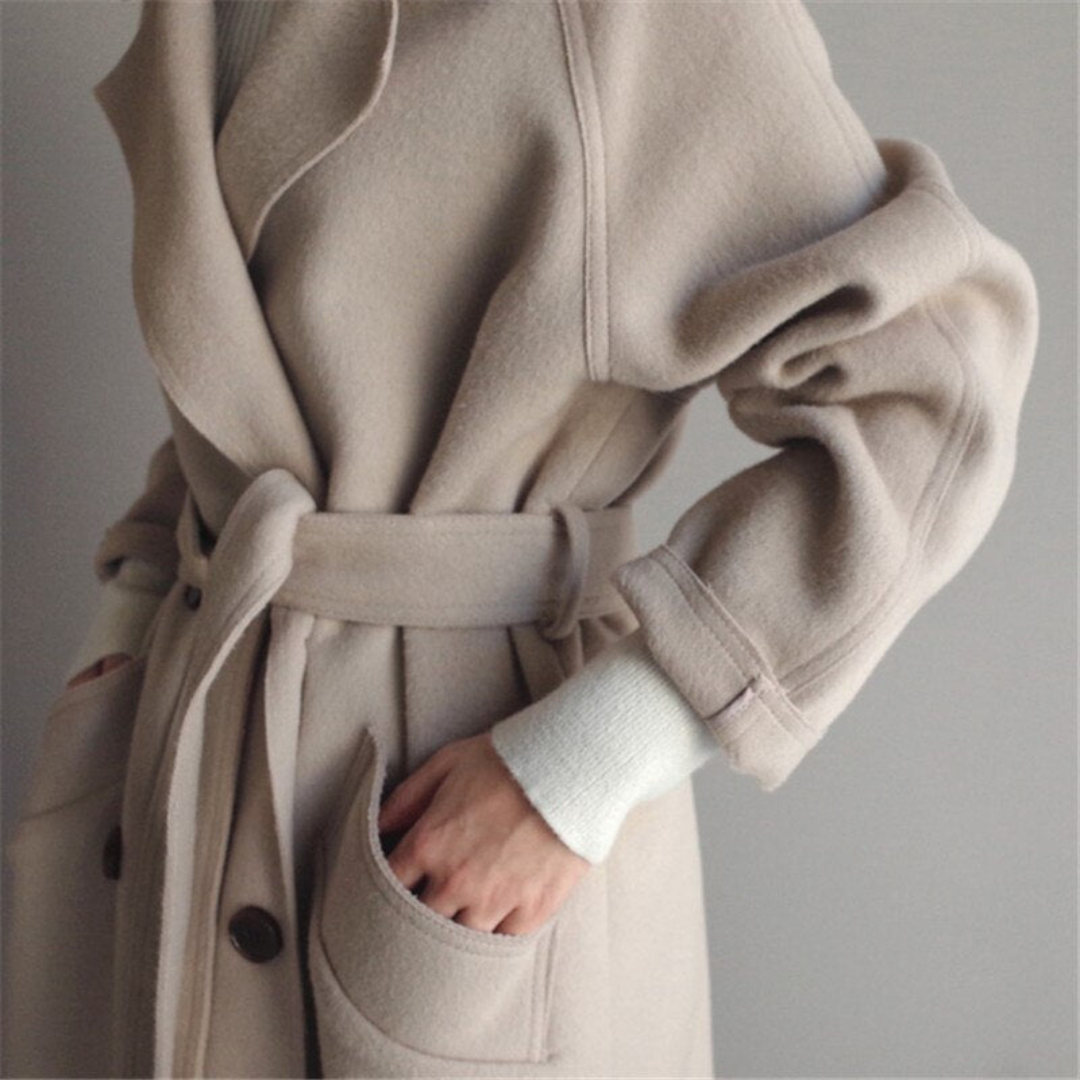 Cristina – Cappotto Classico in Lana Morbido e Confortevole
