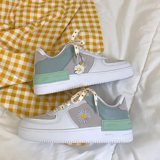 Elena - Sneakers Air Force con motivo floreale