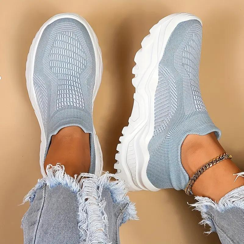 Marta – Sneakers Slip-On Knit Ortopediche Traspiranti Comfort