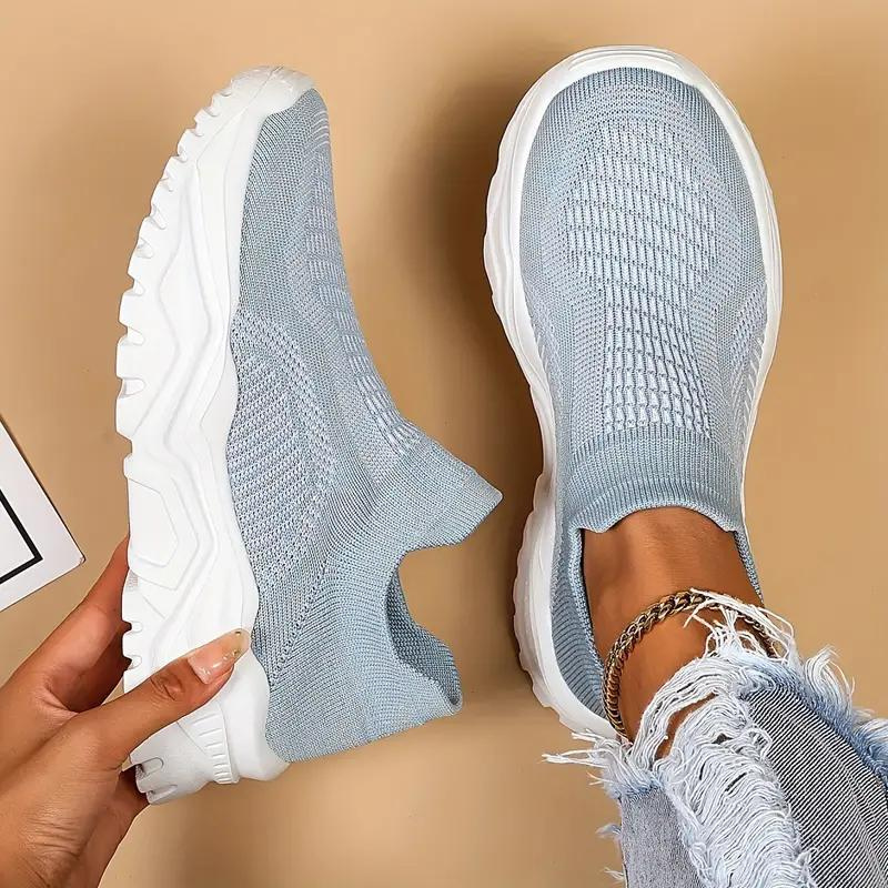 Marta – Sneakers Slip-On Knit Ortopediche Traspiranti Comfort