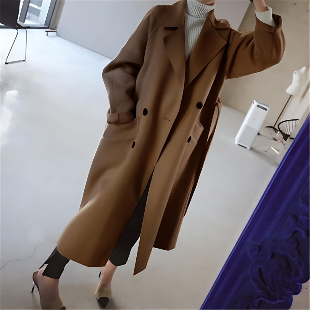 Cristina – Cappotto Classico in Lana Morbido e Confortevole