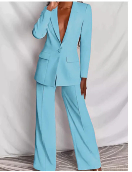 Marlena – Set Blazer e Pantaloni dal Taglio Moderno