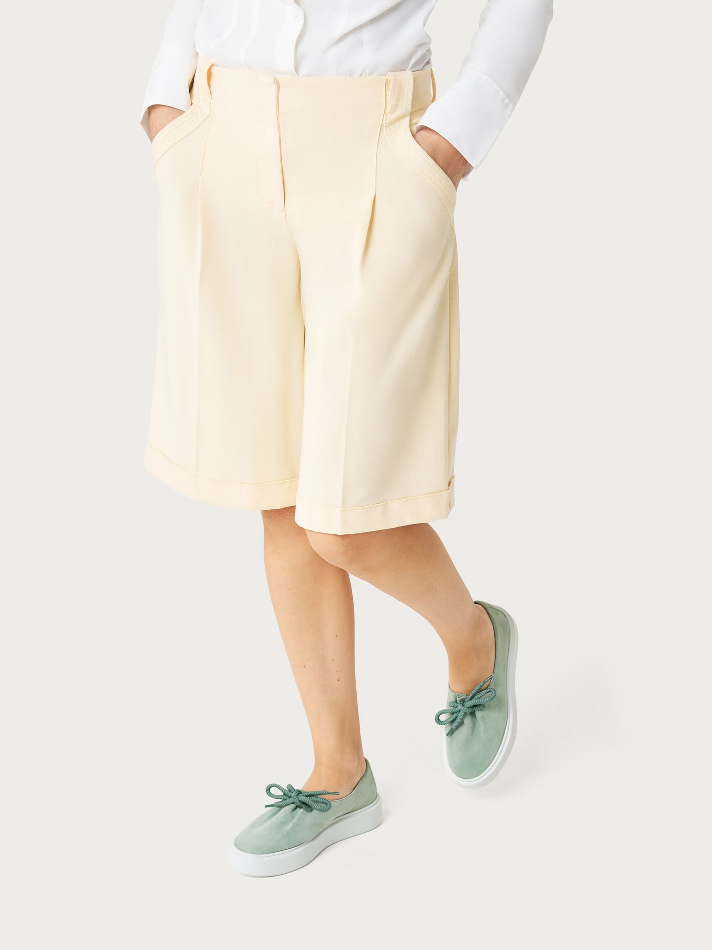 Elvira - Sneakers Chiusura Soffietto Donna Contemporanee