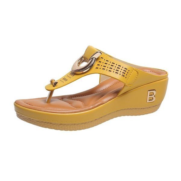 Miranda – Sandali con Zeppa in Pelle Stile Fresco