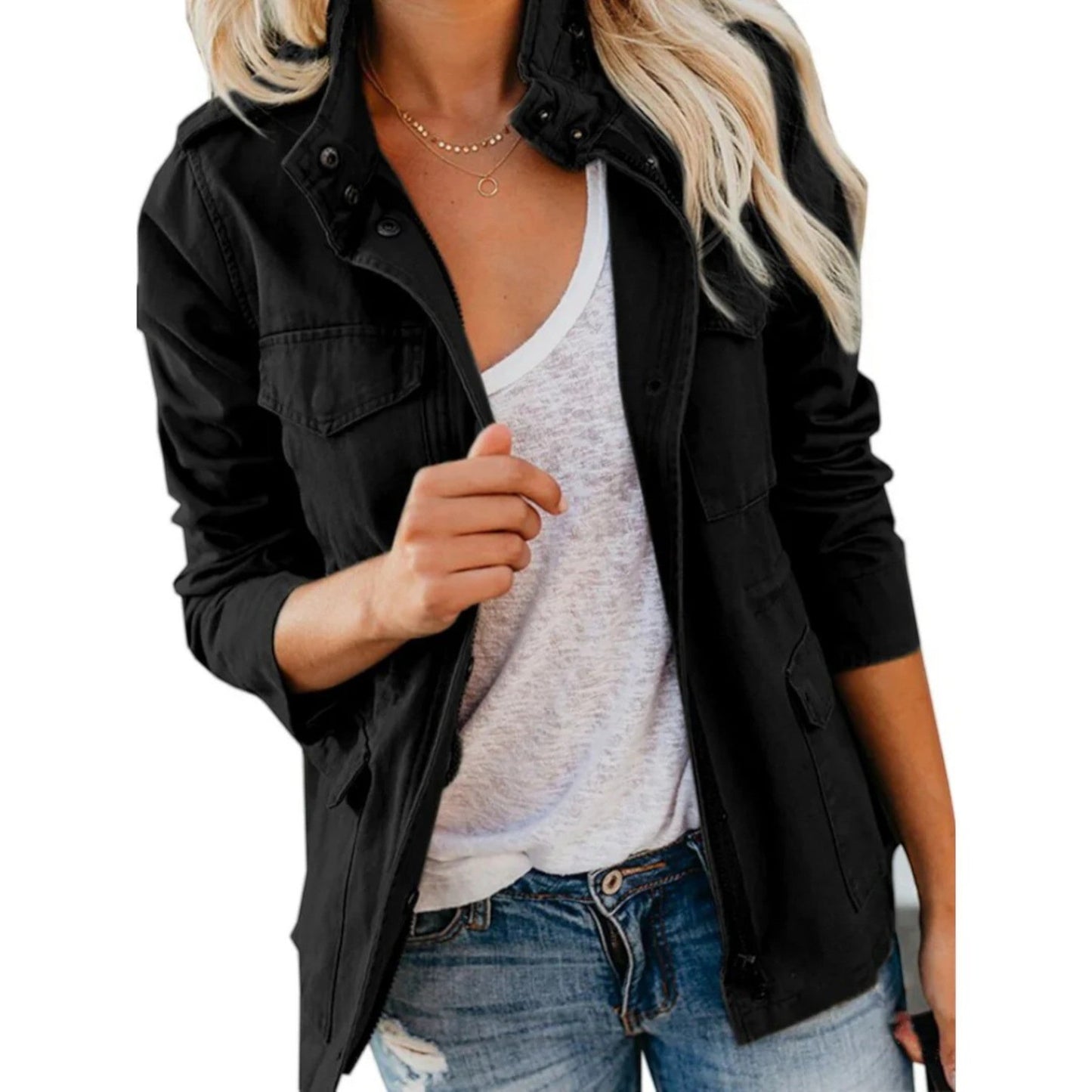 Barbara – Giacca Moderna Chic Donna con Multitasche