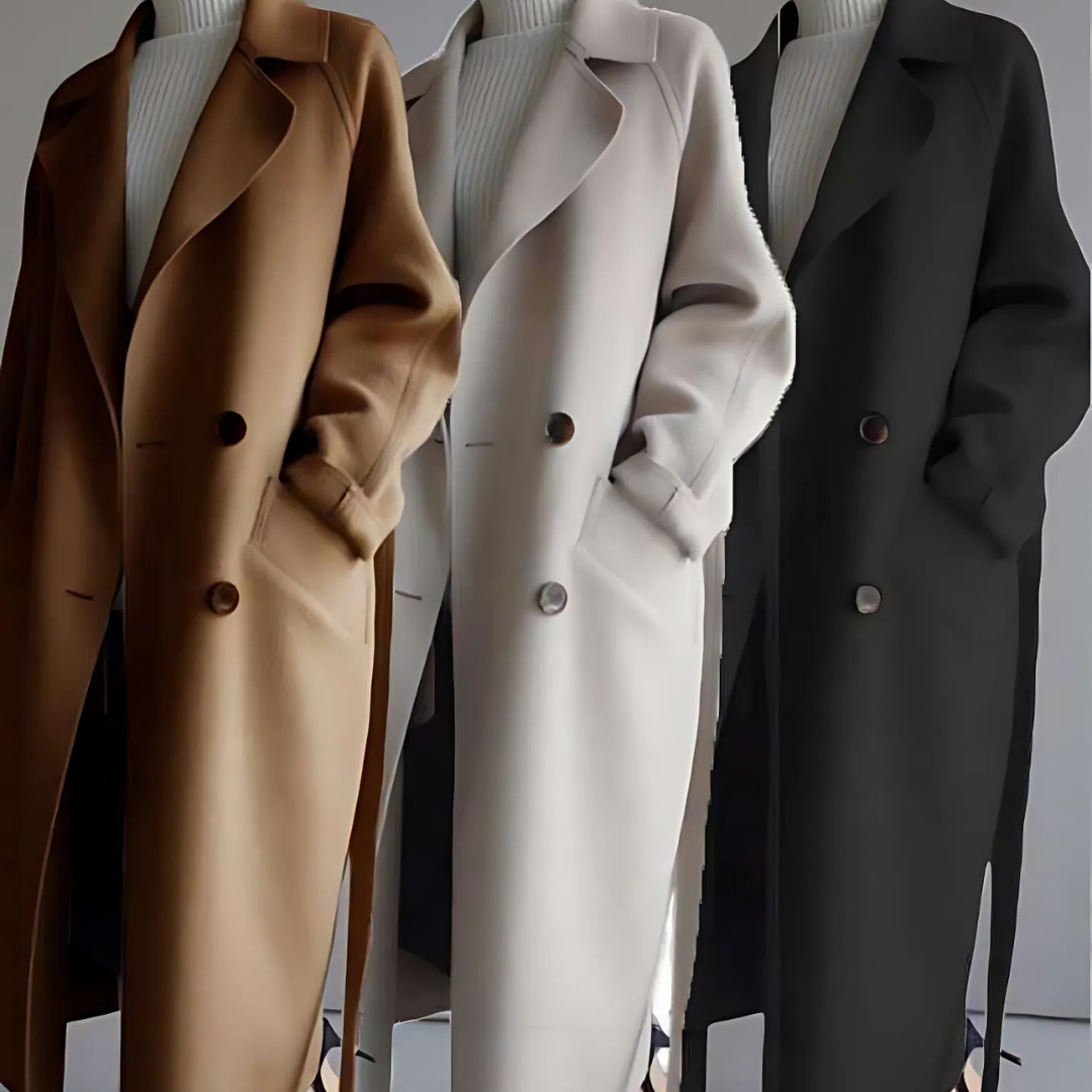 Cristina – Cappotto Classico in Lana Morbido e Confortevole