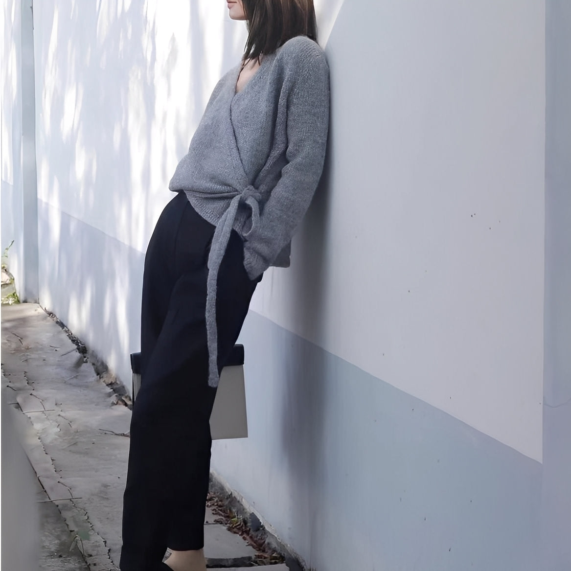 Almeria - Maglione Asimmetrico Moda Donna