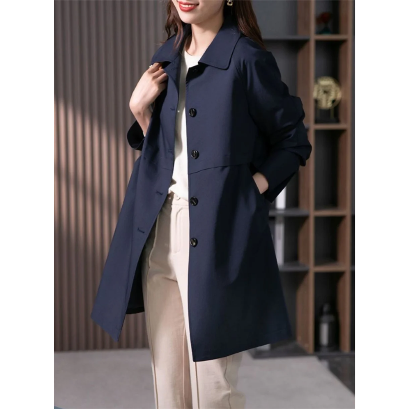 Vanessa - Trench Casual da Donna dallo Stile Raffinato e Versatile