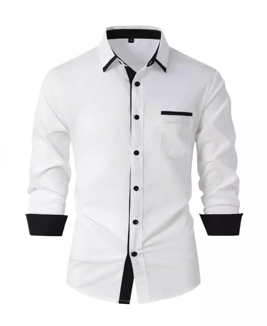 Matteo – Camicia Business Slim Fit a Righe Eleganti