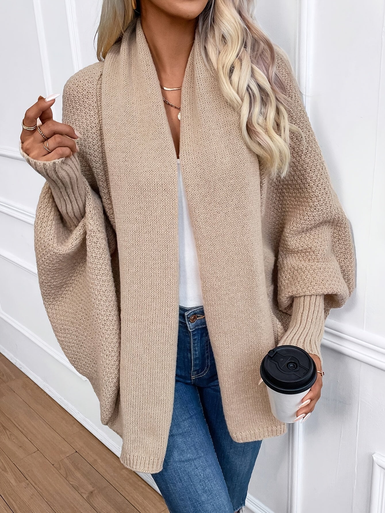Francesca - Cardigan Elegante Donna a Maniche Lunghe Perfetto per l'Inverno