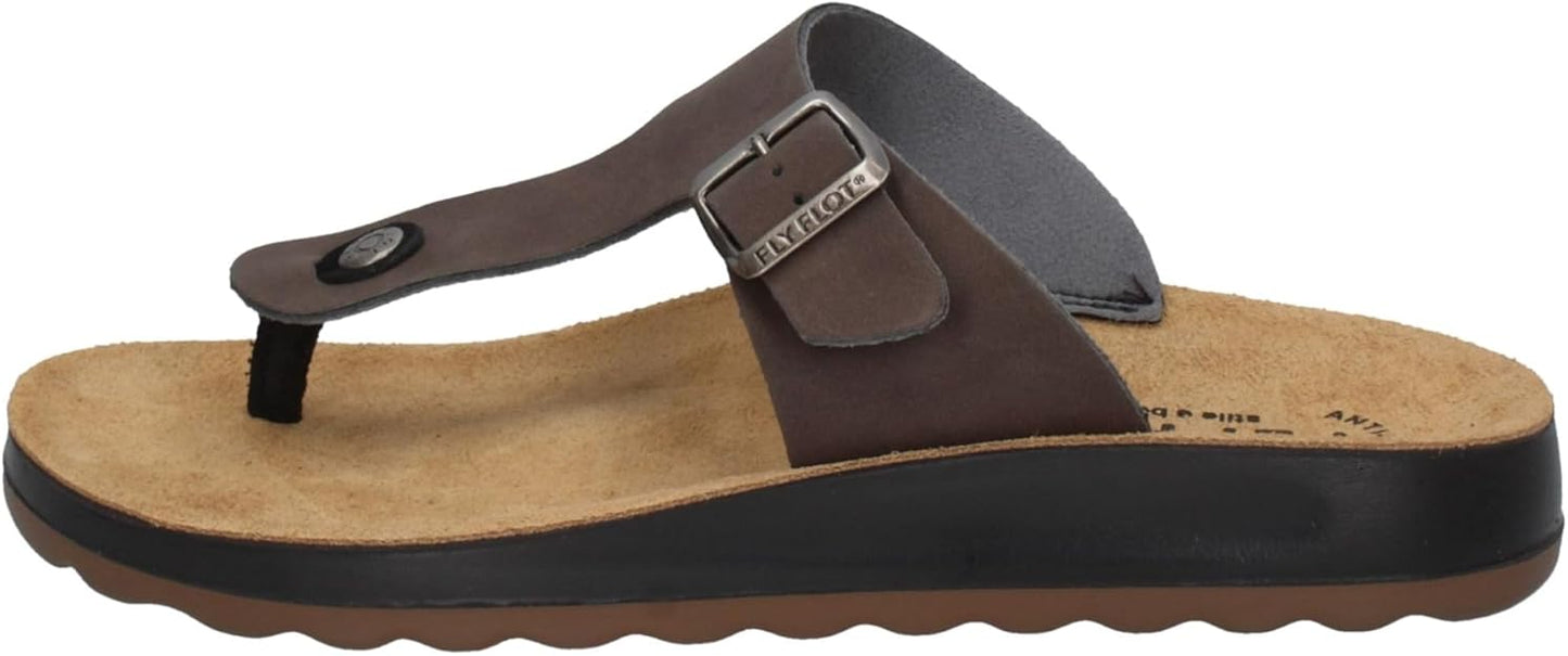 Claudio - Infradito Uomo Fly Flot Moro Comfort Moderni Estivi
