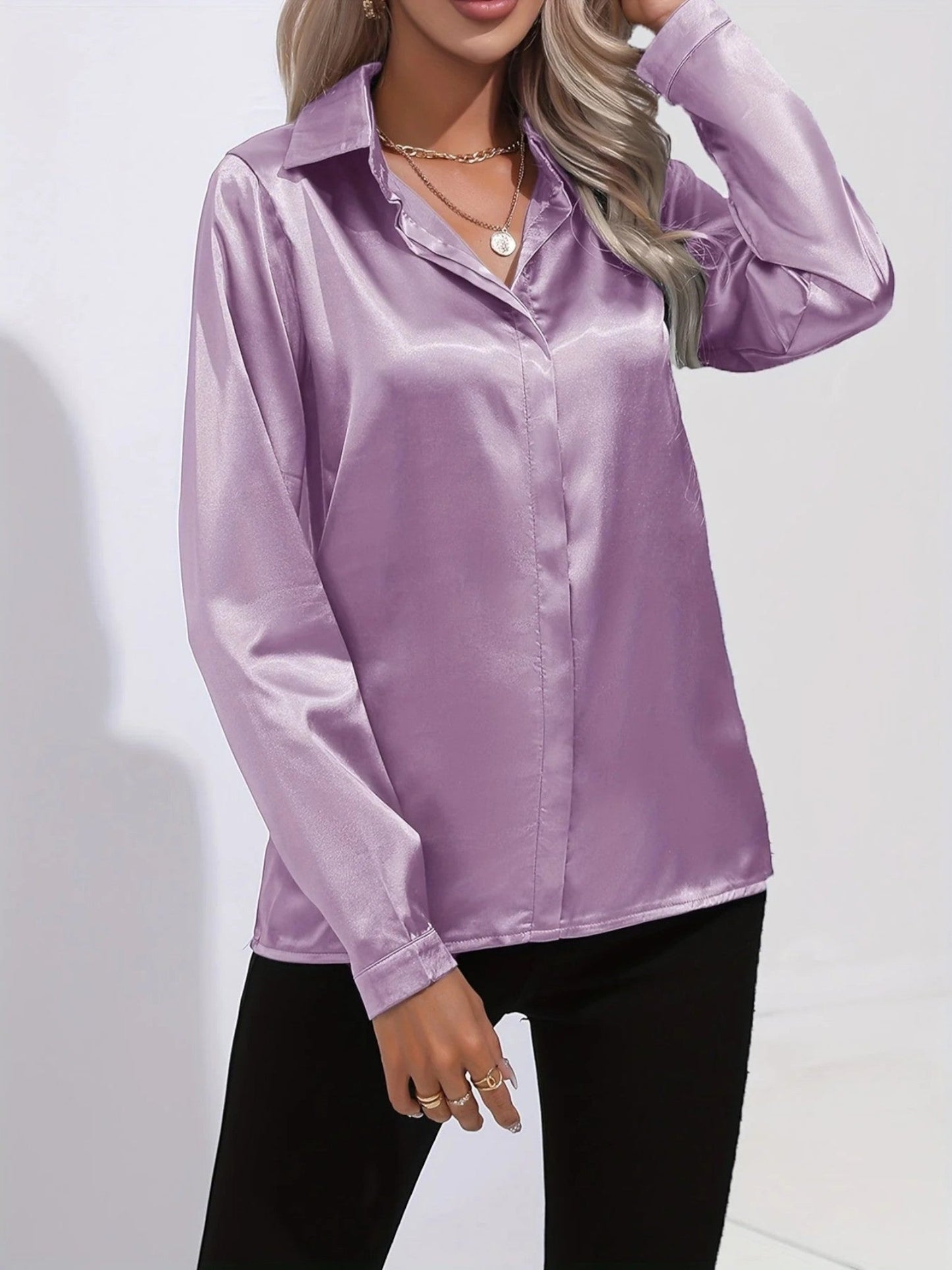 Hadria – Camicia Elegante e Lucida da Donna