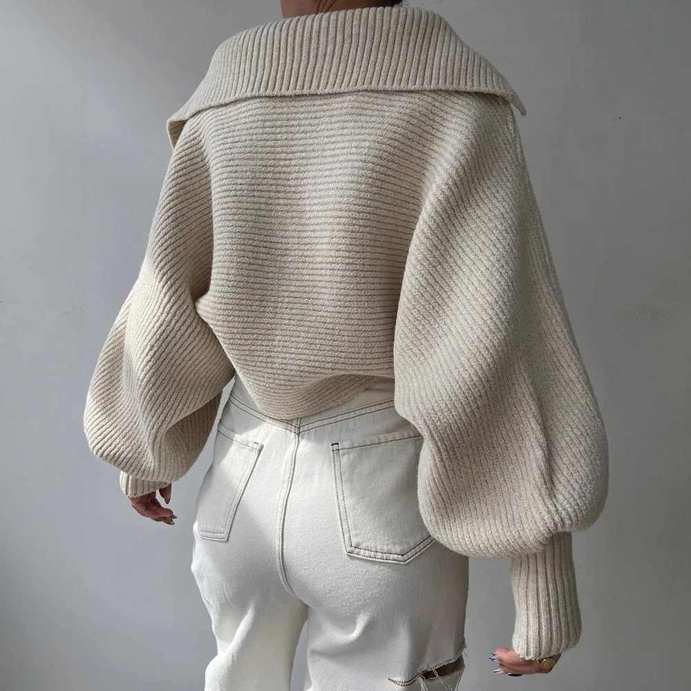 Ylenia – Maglione Oversize Chic Morbido e Caldo