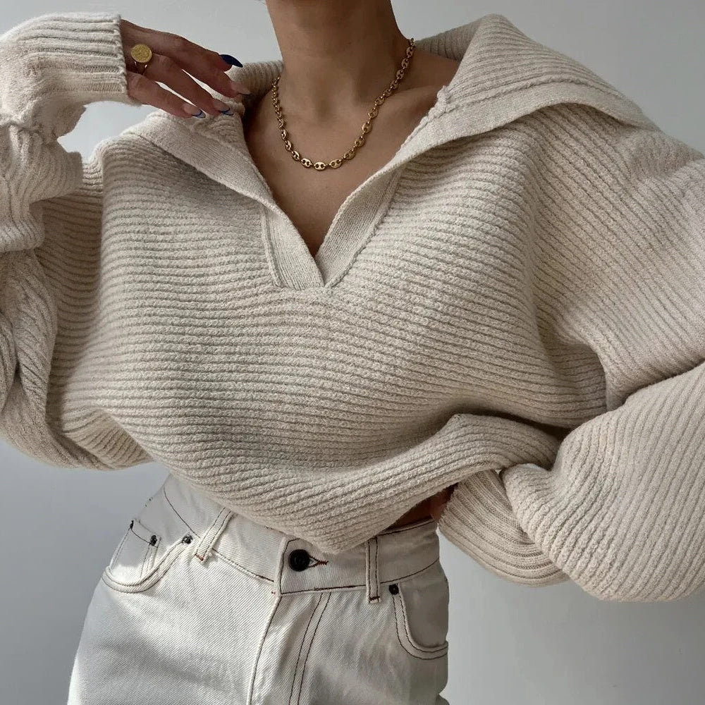 Ylenia – Maglione Oversize Chic Morbido e Caldo