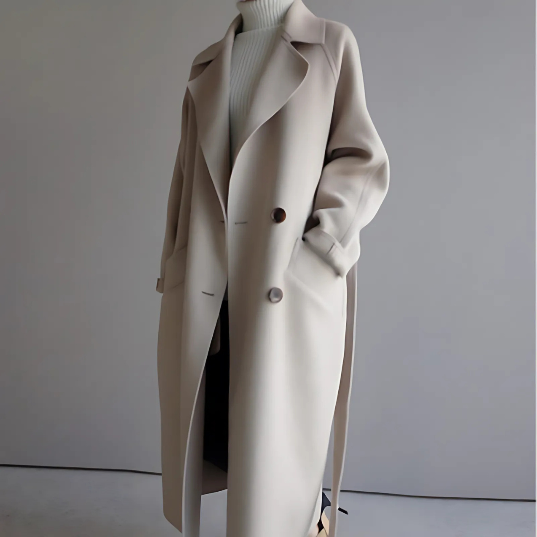 Cristina – Cappotto Classico in Lana Morbido e Confortevole