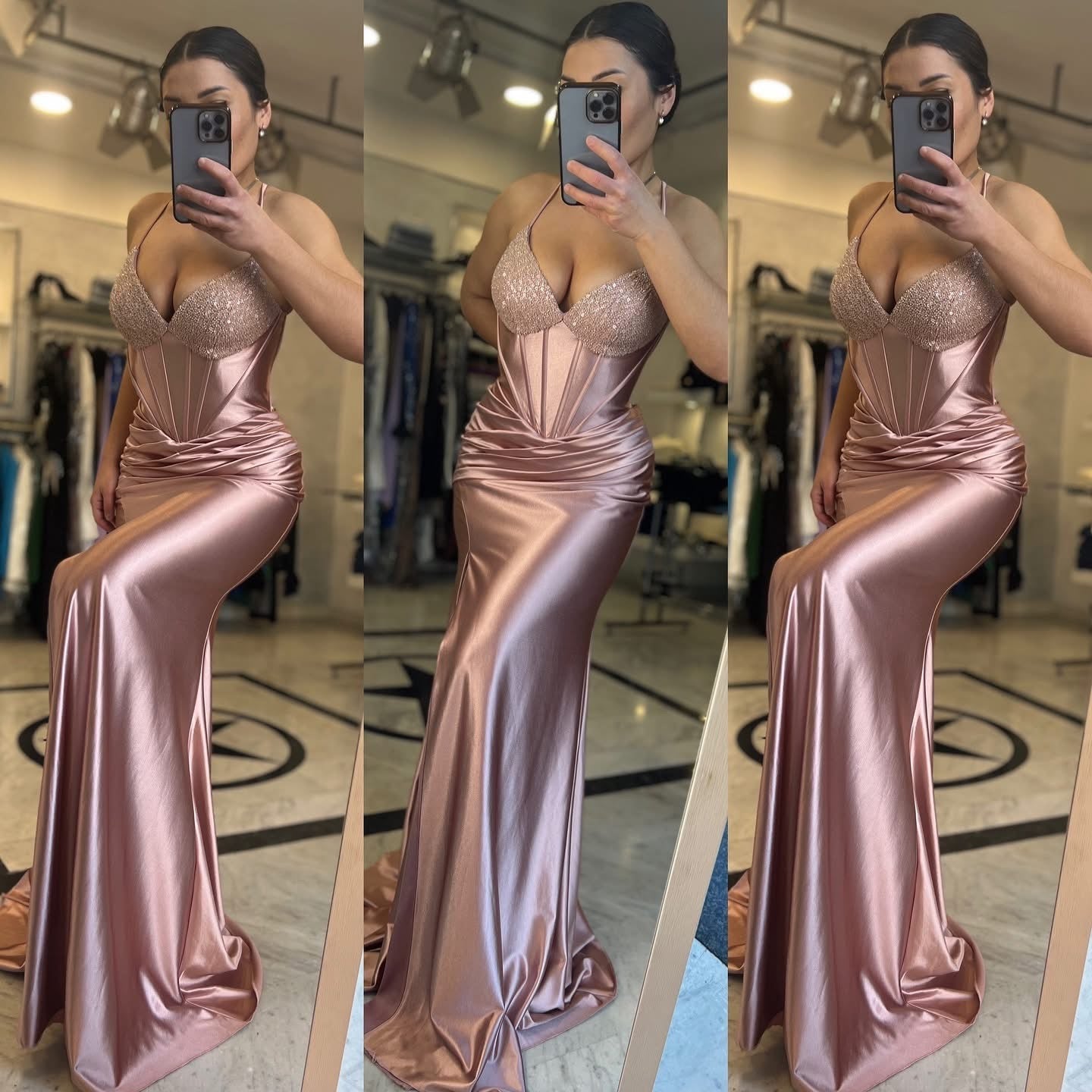 Helena - Abito Cerimonia Alta Qualità Donna Elegante