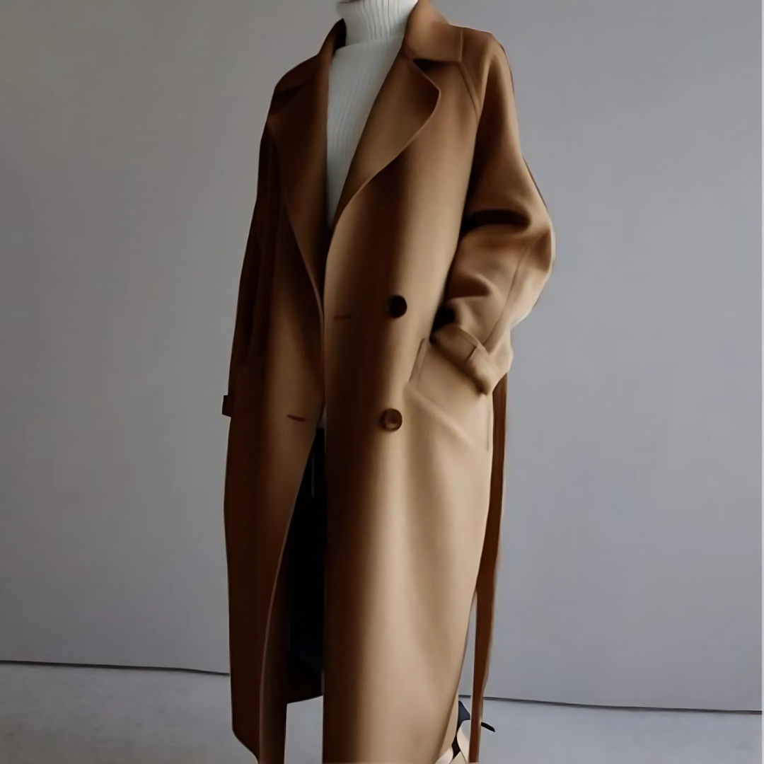 Cristina – Cappotto Classico in Lana Morbido e Confortevole