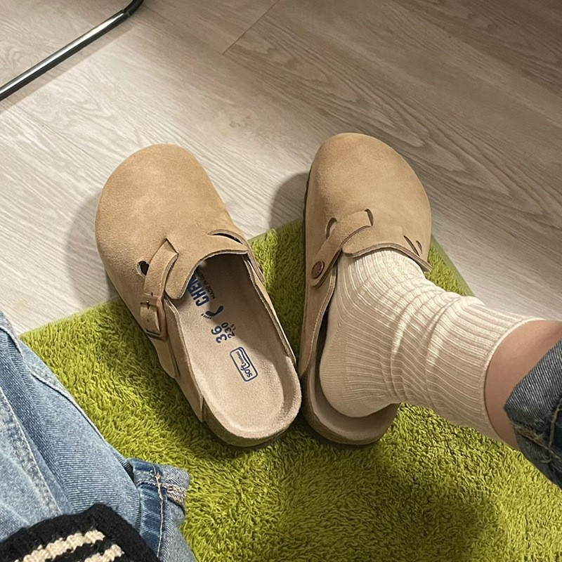 Felicia - Mocassini unisex in camoscio stile