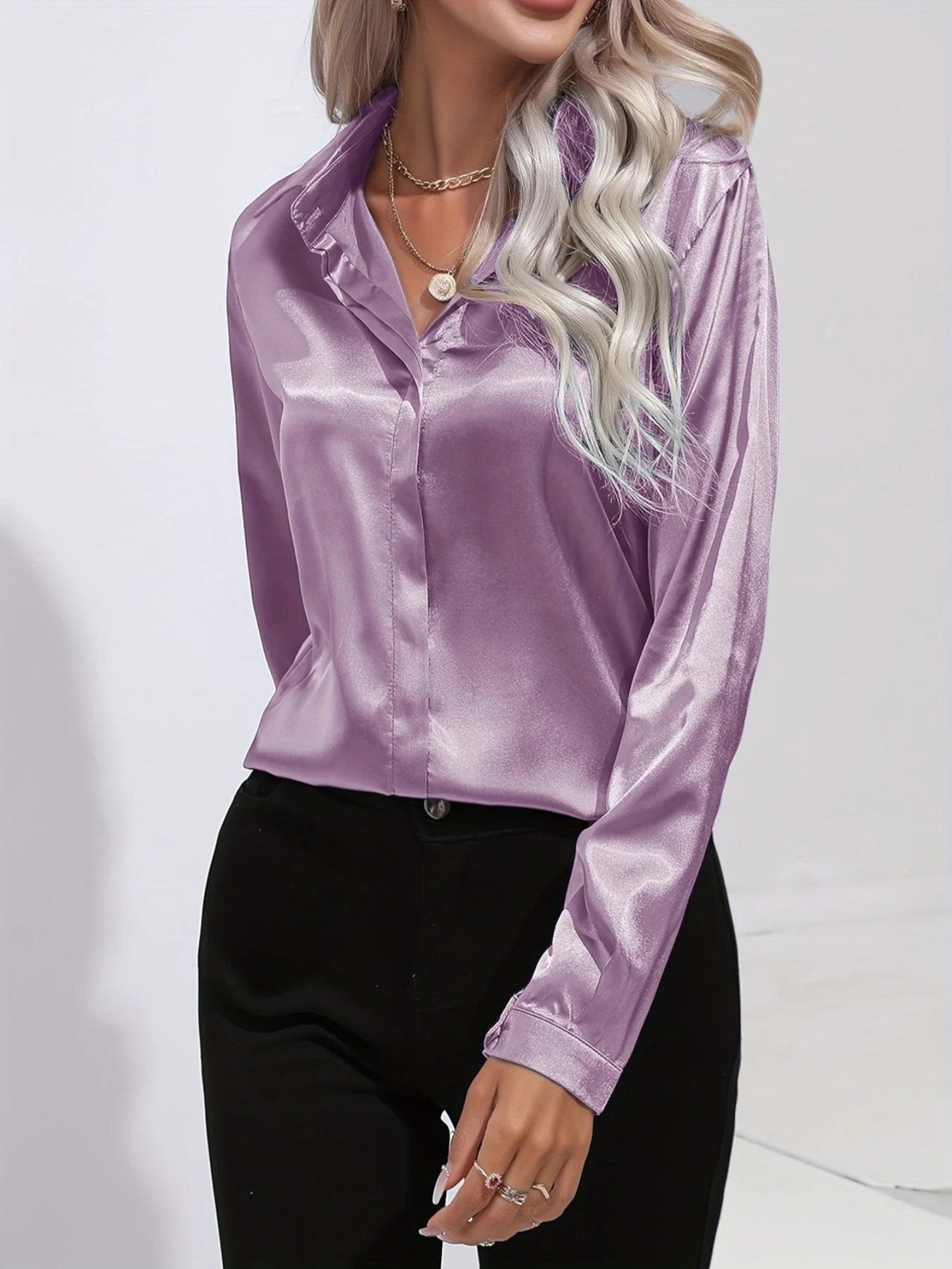 Hadria – Camicia Elegante e Lucida da Donna