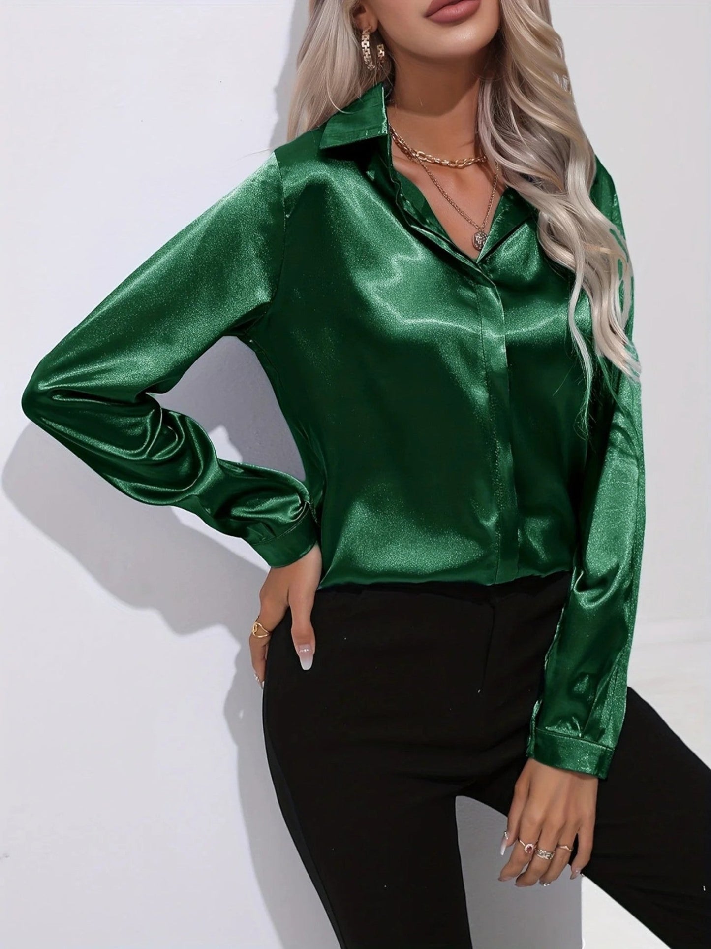 Hadria – Camicia Elegante e Lucida da Donna