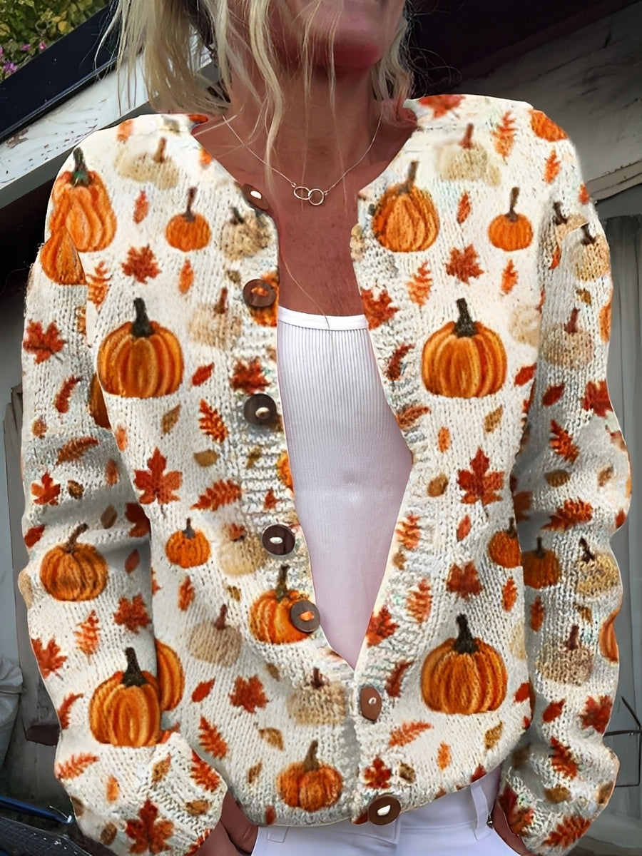 Imelda - Cardigan floreale dal design femminile e sofisticato
