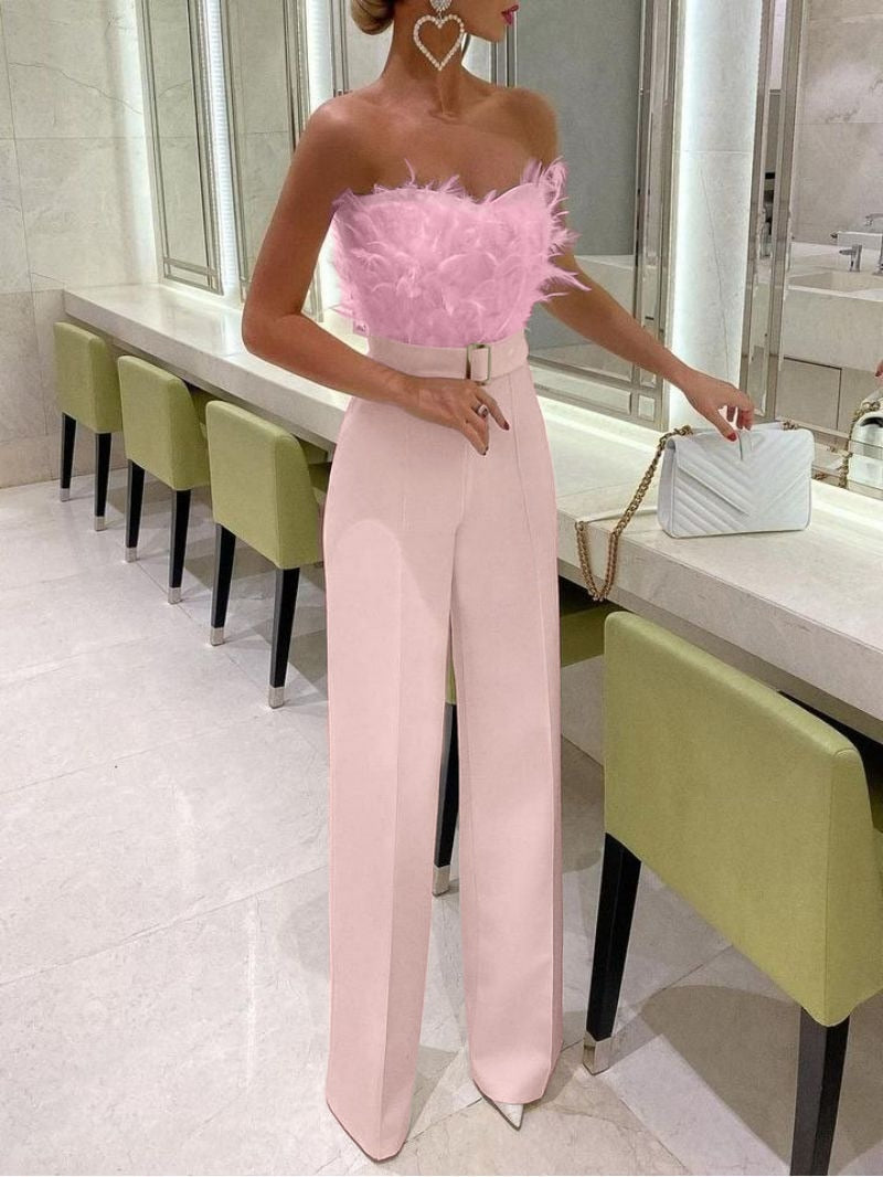 Carmelina – Tuta Donna Elegante con Top a Tubino