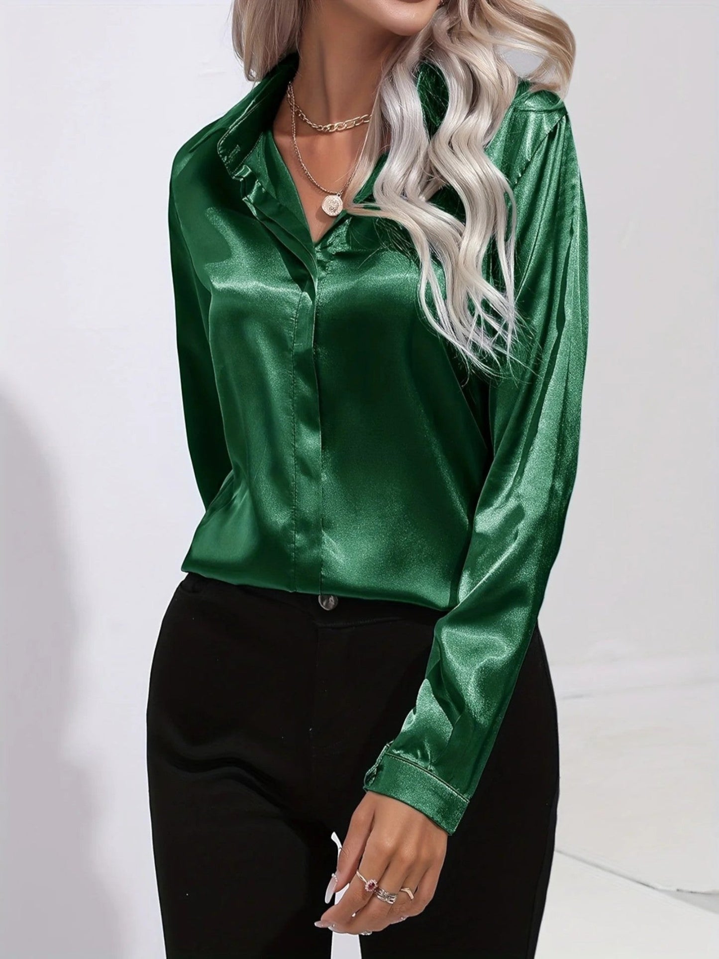 Hadria – Camicia Elegante e Lucida da Donna