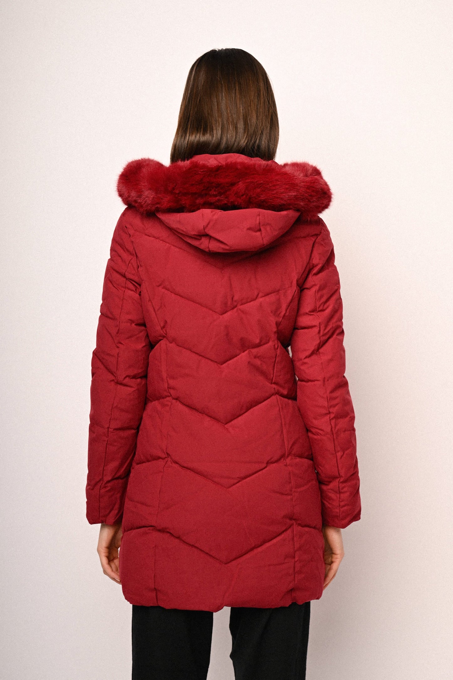 Umara – Piumino Trapuntato Con Cappuccio Morbido