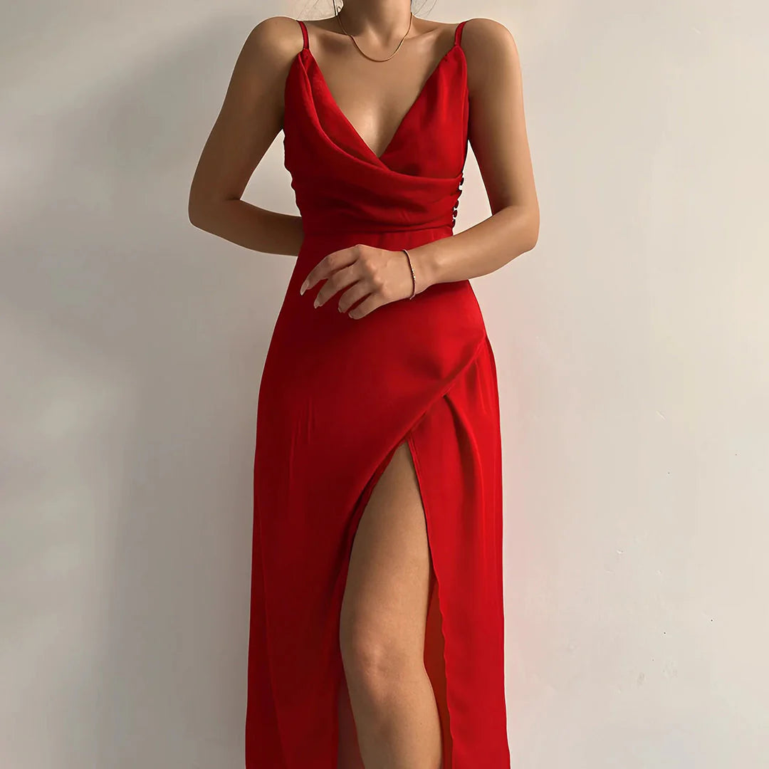 Adelina - Abito elegante Rosso