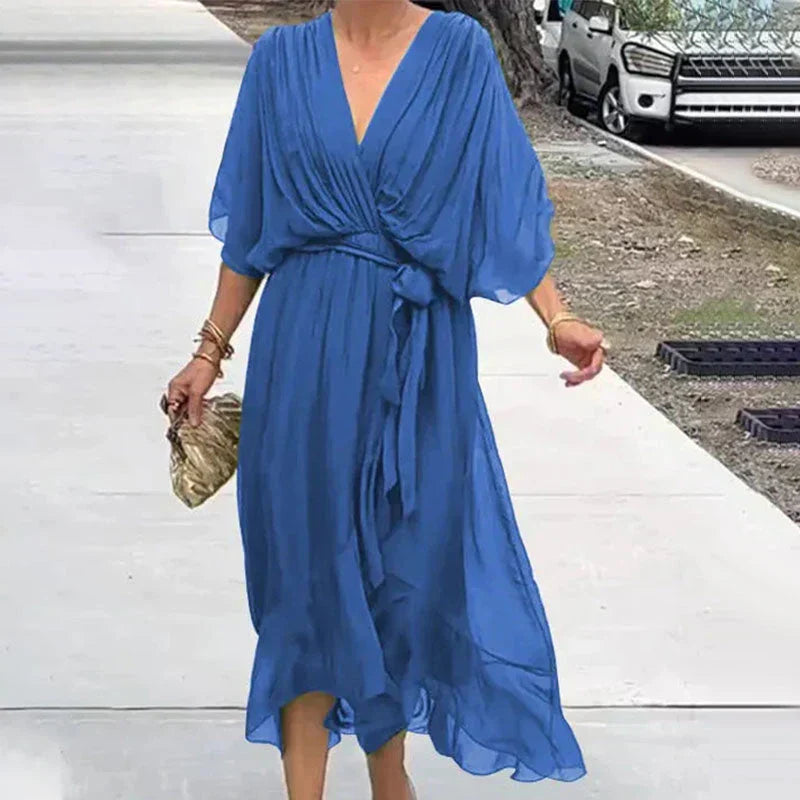 Alba - Abito elegante e confortevole Blu