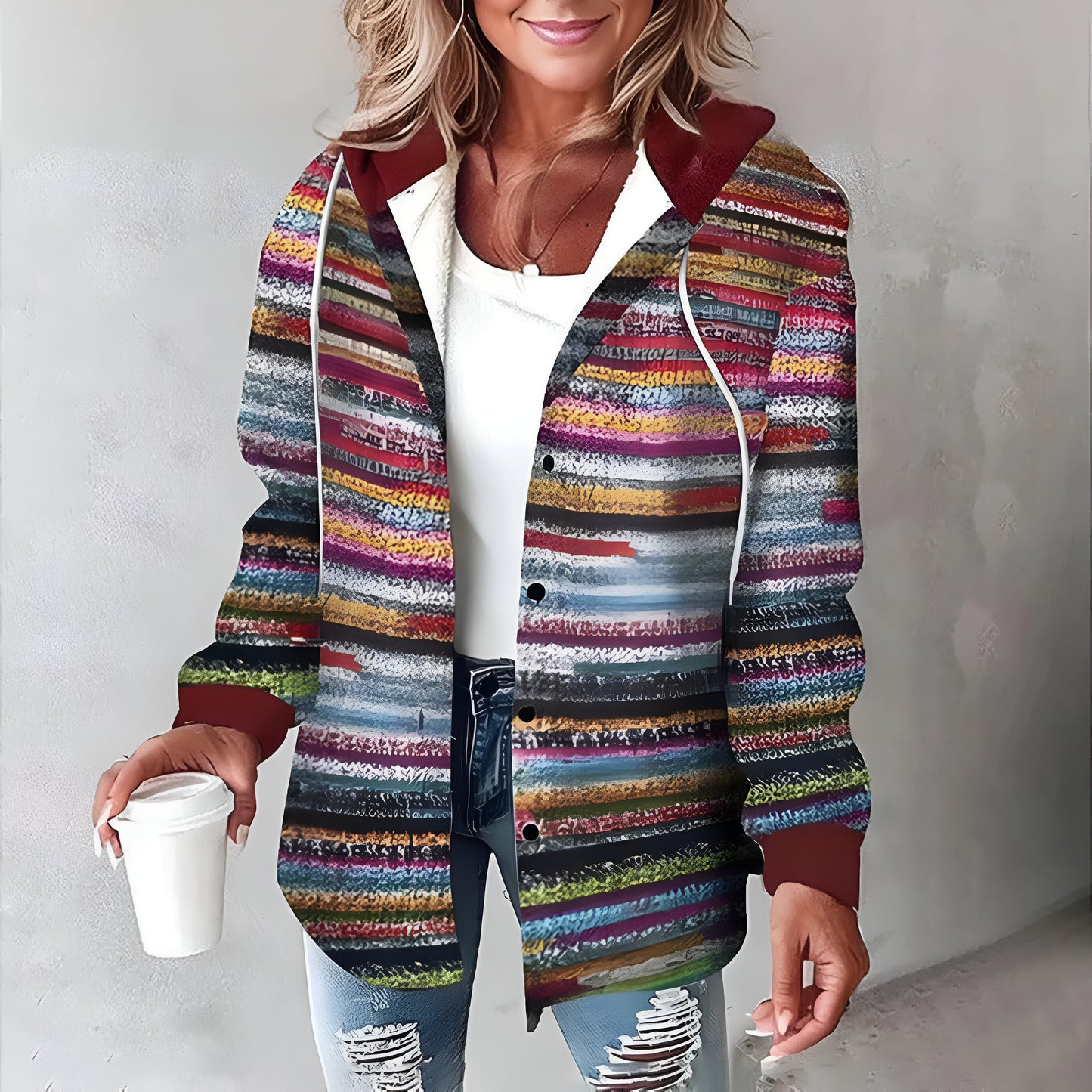 Caterina – Giacca Donna Calda Casual e Versatile