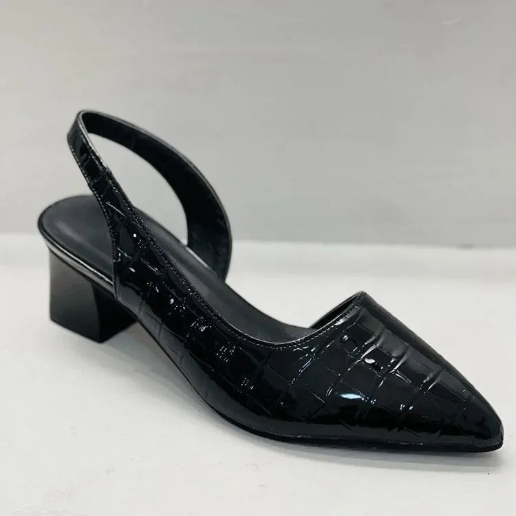 Allegra-Décolleté ortopediche Croco 1