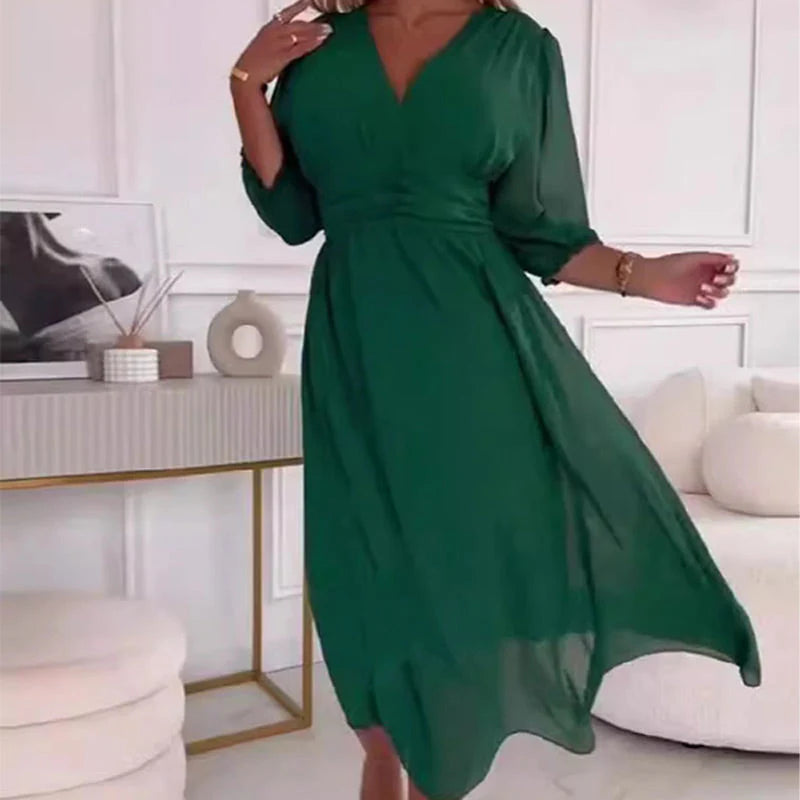 Andreina - Vestito leggero alla moda Verde