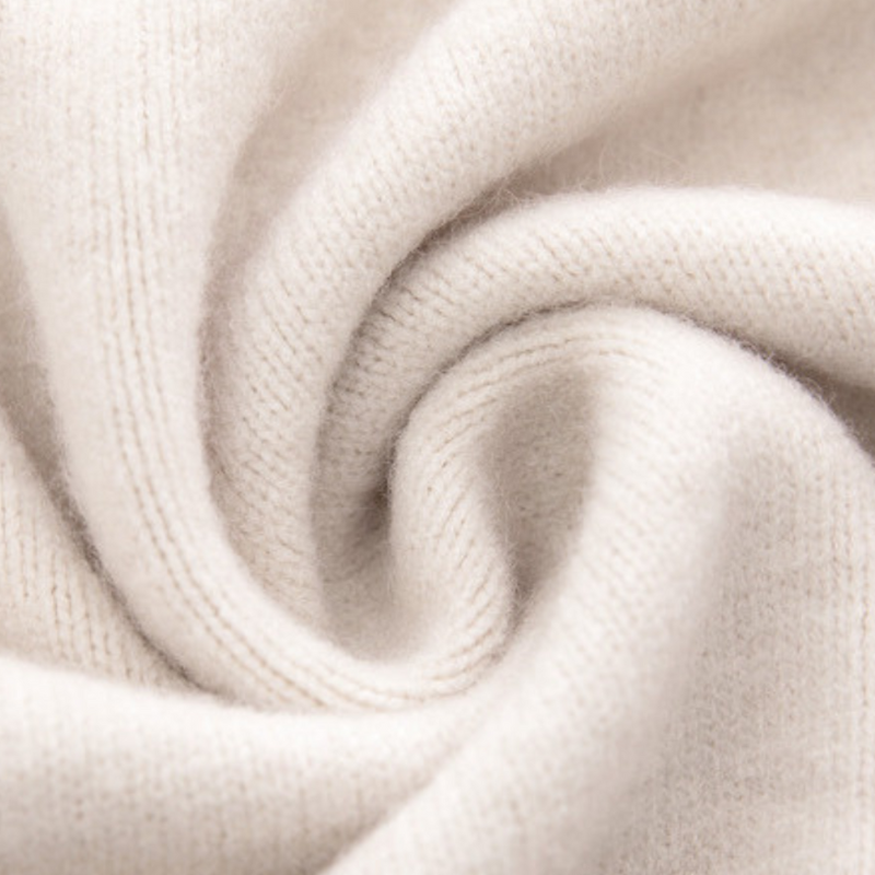 Aurora - Cardigan Lungo Elegante Donna Autunno Inverno Beige